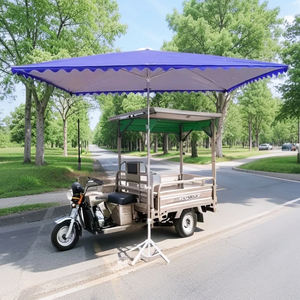 Paraguas comercial para exteriores, sombrilla cuadrada para restaurante, sombrilla de playa para exteriores - Product Image 1