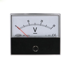 Chất lượng cao chuyên nghiệp BP-670 DC30V trực tiếp <span class=keywords><strong>Analog</strong></span> DC Bảng điều chỉnh núi Vôn kế - Product Image 1