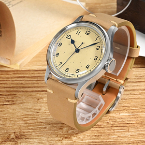 <span class=keywords><strong>Orologio</strong></span> Meccanico <span class=keywords><strong>da</strong></span> Uomo 38.5mm NH35, Stile <span class=keywords><strong>Vintage</strong></span> Semplice e Alla Moda, Subacqueo Resistente all'Acqua, Automatico con Lancette in Acciaio Inossidabile - Product Image 4