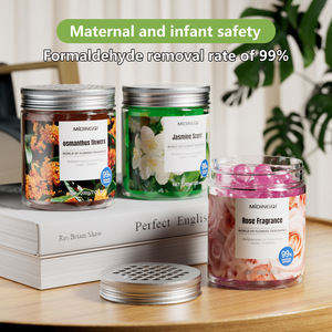 Ambientador en Gel Sólido de 250g con Tecnología Desodorizante de Frutas y Plantas, Neutraliza las Moléculas de Olor, Frescura Duradera para el Auto - Product Image 3