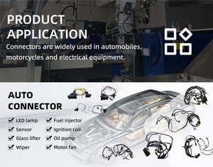 3 פינים 282087-1 מחברים חשמליים לרכב רכב עמיד למים כבל רכב מסוף רתמת חוטים מחבר חשמלי אוטומטי - Product Image 6