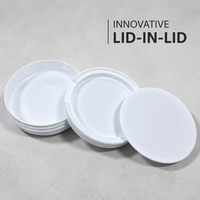 Boîte en plastique pour snus de 70 mm, couleur personnalisée, vide, avec couvercle à clapet, conteneur en plastique pour tabac, emballage avec bouchon de sécurité enfant CR