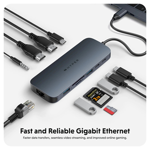 ฮับ USB-C 11 พอร์ต HyperDrive NEXT สำหรับ MacBook, Windows PC, Chromebook - Product Image 3