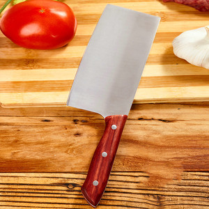 Quick-to-use kitchen <b>knife</b>, stainless steel cleaver, sharp slicing <b>knife</b> set, Yangjiang <b>knife</b> exhibition, street vendor - Product Image 3