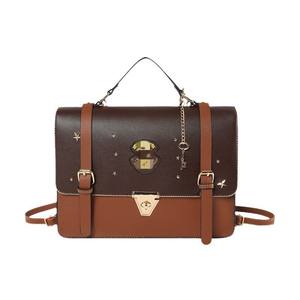 Sac messager Cambridge en PU de style britannique, co-marqué, thème Sorcellerie et Magie d'Hogwarts, pour le transport transfrontalier - Product Image 5