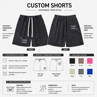 Shorts Cargo en Toile 260 GSM Délavée à l'Acide, 100% Coton, Séchage Rapide, Anti-Plis, Haute Qualité, Meilleures Ventes, pour Entraînement et Usage Quotidien