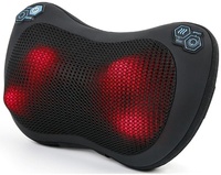 Oreiller de massage Shiatsu complet Phenitech CE pour le cou, la tête et le dos, avec fonction pétrissante, pour le corps