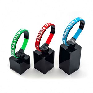 Pulsera de Silicona Ecológica de Alta Calidad con Diseño Religioso de Jesús para Eventos - Product Image 6