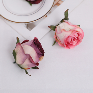 Mur de fleurs artificielles en soie, roses bulgares, pour décoration douce, matériaux floraux élégants pour lieux de mariage, pour Princesse Rose - Product Image 3