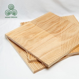 MUMU Interior Luxury Accent Wall Decor Design <strong>Wood</strong> Textured Slats Sheet Wooden Wall <strong>Panels</strong> for <strong>Living</strong> <strong>Room</strong> - Product Image 5