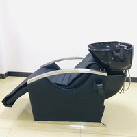 Salon de coiffure Massage électrique tête thérapie shampooing chaise lit Salon de coiffure lavage des cheveux chaise de massage multi fonctionnel
