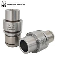 HSK32E ER20MS Tool Holder Kecepatan Tinggi 40000RPM G2.5 Balanced Slim Mini Nut Collet Chuck untuk CNC Milling
