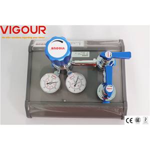 Panel de control de presión de etapa única SS316L con válvula de cierre de latón Tipo diafragma regulador de CO2 oxígeno LPG propano argón gases - Product Image 5