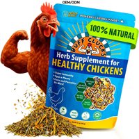 Mélange de suppléments pour poulets, additif alimentaire pour volailles, soutient l'immunité des poules et la qualité des œufs