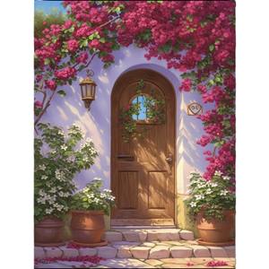 Fábrica DIY Craft Set <span class=keywords><strong>Anime</strong></span> decoración del hogar pintura por número Kit acrílico aceite paisaje estilo pintura Digital - Product Image 6