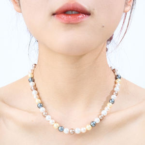 Colar de Pérolas Naturais Brancas de Água Doce Clássico e Elegante Joia de Pérola Pura - Product Image 6