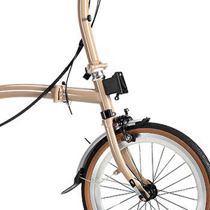 Vélo pliant adulte de haute qualité à cadre rigide, 9 vitesses, acier, 16 pouces, avec pneus Schwalmbe, fourche en acier ZXC-15, vélo pliant ZXC - Product Image 3
