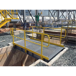 Grille de plateforme en acier galvanisé à chaud résistante à la corrosion, bon prix, garantie 1 an, pour sols industriels et plateformes d'usine - Product Image 3