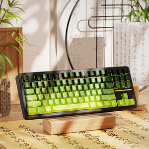 EWEADN X87 87-Key Tri modu kablosuz RGB arkadan aydınlatmalı mekanik klavye 75% kompakt sıcak değiştirilebilir oyun için USB-C yeni Kailh PBT - Product Image 5