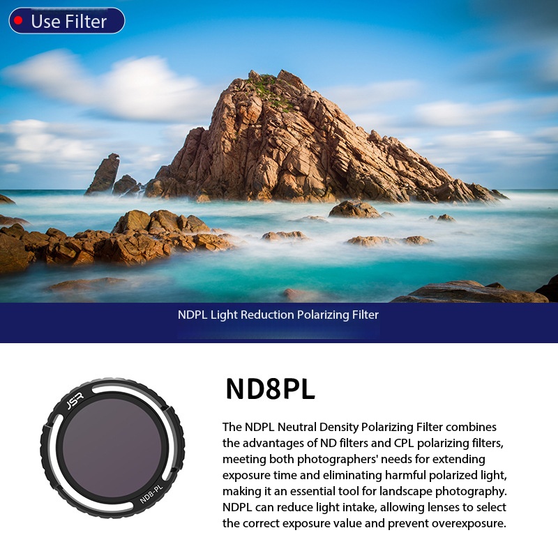 ND8PL Polarized Filter