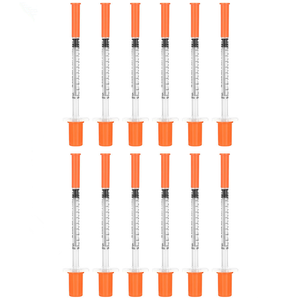 Jeringas de Insulina Desechables, Estériles, Seguras e Indoloras de 1 ml con Agujas de 29G-32G para Uso Animal - Product Image 2