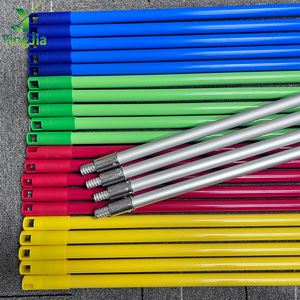 Manche de <span class=keywords><strong>balai</strong></span> en métal thermolaqué en gros 100/120/150cm, anti-rouille, pour remplacement de manche de serpillière, Palo De Escoba YINGJIA - Product Image 1