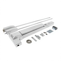 Dispositif de sortie vertical en acier inoxydable 304 peint ignifuge, 650 mm/800 mm/1000 mm, personnalisé pour porte à double battant