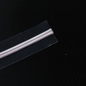 للبيع بالجملة شفافة مقاومة للماء #3 و #5 واضحة في لفة سحاب نايلون لحقيبة المكياج - Product Image 2