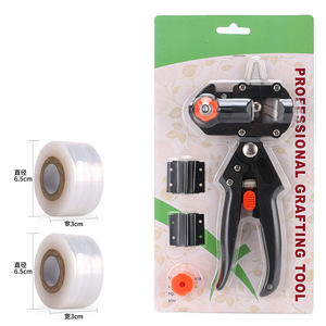 K166-2 उद्यान ग्राफ्टिंग उपकरण संयंत्र शाखा ट्विग बेल फल पेड़ काटने कैंची चीयर प्रूनर किट ग्रेटिंग टेप के साथ - Product Image 2