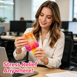 Boîte mystère de jouets anti-stress à presser, doux, élastiques et lisses, en forme de crème glacée, pour l'été, idéal comme cadeau pour enfants et adultes, pour le voyage et le jeu de poche - Product Image 1