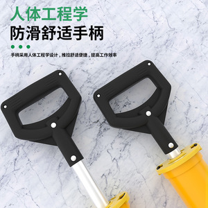 Baolian Cement Gun Yellow Manual Grouting Tool High <b>Sealing</b> Rubber Piston For Mortar Glue Door <b>Window</b> Filling - Product Image 4