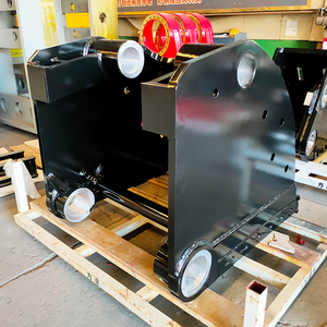 Servicio de fabricación de marco de acero de metal resistente grande personalizado corte por láser piezas de soldadura por flexión - Product Image 2