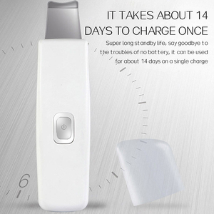 KSKIN Popular Portable Beauty Skin Care Ultrasonic Skin <b>Scrubber</b> Facial Pores Cleaning Skin <b>Scrubber</b> Re-chargeable On Home-use - Product Image 2
