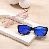 Gafas de Sol de Moda para Mujer, Estilo Ojo de Gato, Lentes Fotocromáticas, Bloqueo de Luz Azul, Protección UV400, Monturas Ópticas Protectoras, Diseño Ligero