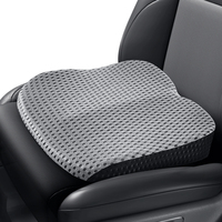 Rehausser maille tissu mousse à mémoire coussin de siège orthopédique chaise de bureau coussin ergonomie Coccyx coussin de siège pour voiture soulager