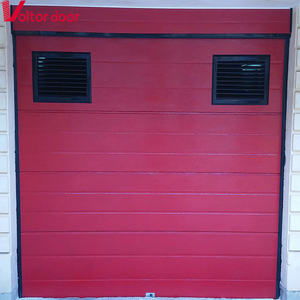 Voltor Toptan Su Geçirmez Otomatik Konut Tipi Alüminyum Çelik Cam 16x8 8x7 Bölmeli Yükseltilmiş Otomatik Garaj Kapısı - Product Image 2