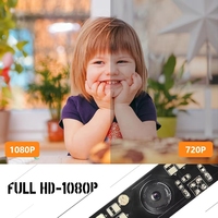 Module de caméra IP AI IR-LED 1080p, PCB CMOS CCD 2MP, double objectif, détection de visage