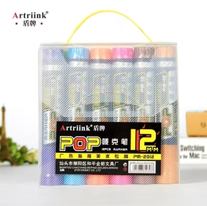 Single Big Oblique Head Marking Paint Color Pens <strong>Permanent</strong> <strong>Marker</strong> for Advertising Graffiti - Product Image 5