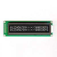 Maijing 24x2 STN Modul LCD Reflektif Lampu Latar LED 350cd/m Kecerahan -20C + 70C Suhu Operasi Antarmuka LCM2402 AIP31066
