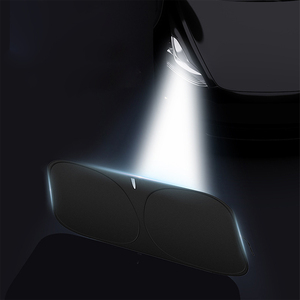 Strumento magico di parcheggio auto visiera parasole con luce di isolamento termico <span class=keywords><strong>tenda</strong></span> parabrezza anteriore copertura protezione solare parabrezza - Product Image 3