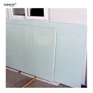 Panneau de verre trempé givré blanc opaque à structure solide pour application hôtelière - Product Image 4