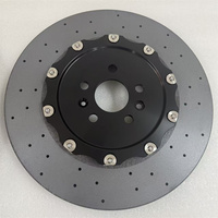 Jekit 405*34mm Cakram Keramik Karbon Floating Center untuk Mercedes G63
