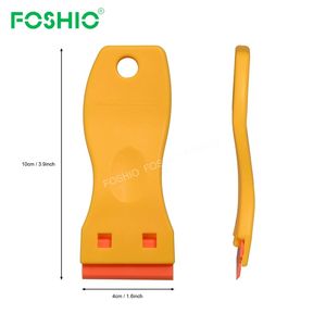 FOSHIO — grattoir à Double bord en plastique, <span class=keywords><strong>pour</strong></span> le nettoyage automatique de rasoir, passe-verre en céramique - Product Image 5