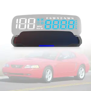 2023 NEU Autozubehör LED Tacho GPS C7 mit Fahr geschwindigkeit und Distanz Hud Display für Auto