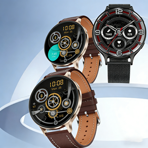 <span class=keywords><strong>Reloj</strong></span> <span class=keywords><strong>Inteligente</strong></span> para <span class=keywords><strong>Hombre</strong></span> con Tres Correas de Hombro, Cuerpo Ultrafino, Pantalla AMOLED de 1.75 Pulgadas, Acero Inoxidable, para Llamadas, Más de 150 Modos Deportivos - Product Image 1