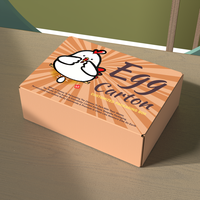 Boîtes cadeaux en carton pour œufs, impression numérique personnalisée en gros, boîtes à œufs de haute qualité, emballages durables et économiques en carton pour œufs