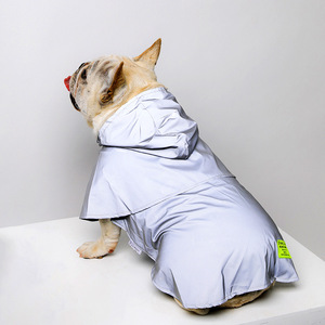 Impermeabile per Cani a Quattro Zampe, Copertura Completa Riflettente, Giacca per Animali Domestici per Cani di Piccola Taglia Bichon - Product Image 3