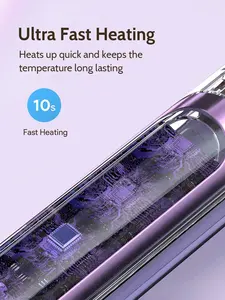 Custom Logo Professional Ceramic Hair Straightener High Quality Hair Iron Straightener Electric Flat Iron