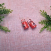 100 Uds. Miniaturas de Comida para Casa de Muñecas, Mini Botellas de Leche Simuladas para Bebidas de Supermercado, Accesorios de Juguete para Muñecas