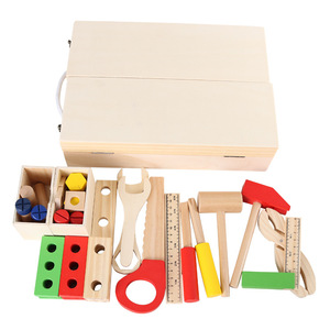 Offre Spéciale Cocina De Juguete De Madera semblant de jouer ensembles d'<span class=keywords><strong>outils</strong></span> jouets en bois <span class=keywords><strong>pour</strong></span> <span class=keywords><strong>enfant</strong></span> enfants jouets éducatifs boîte de couleur en bois 30 ensembles - Product Image 2